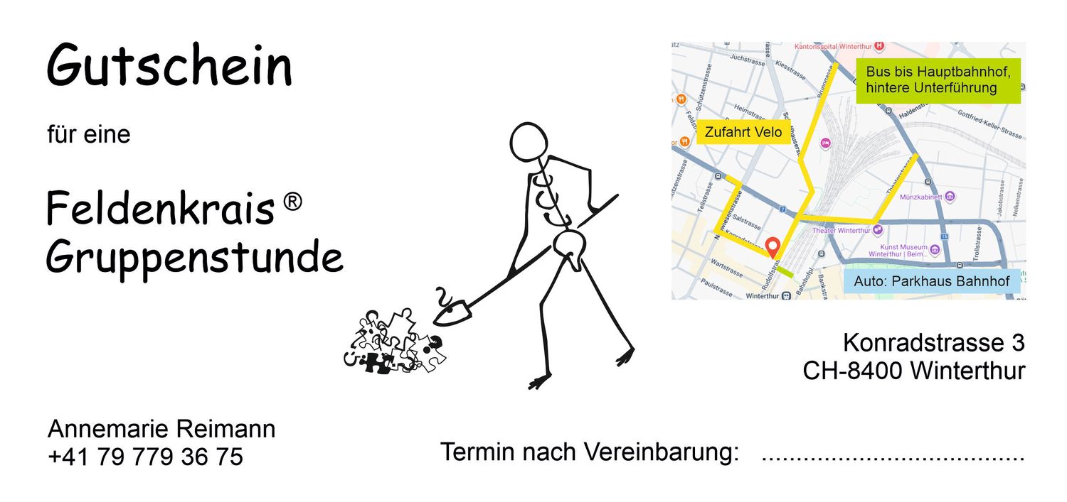 Gutschein für eine Gruppenstunde