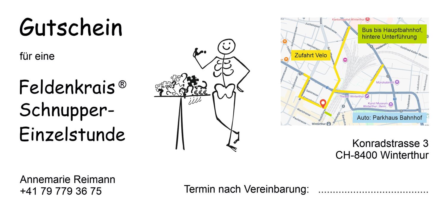Gutschein für eine Schnupper-Einzelstunde
