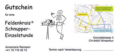 Gutschein für eine Schnupper-Einzelstunde
