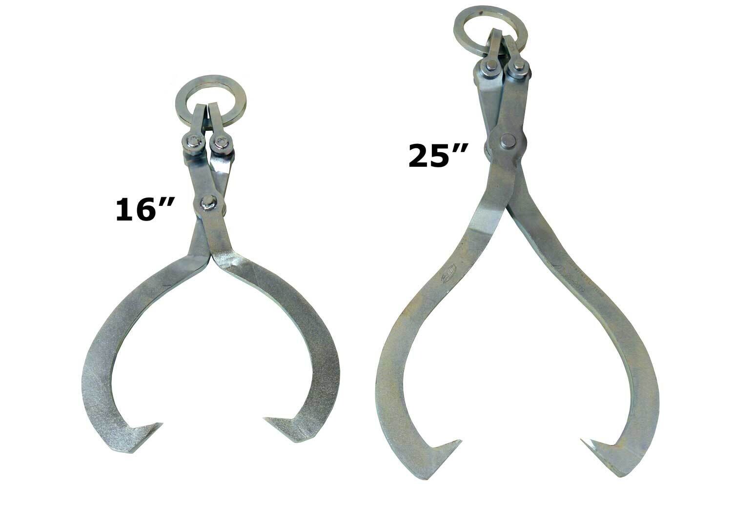 LogRite Skidding Tongs with Ring Choose Your Size 16” Or 25” Range