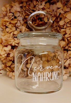 Vorratsglas "Nerven Nahrung"