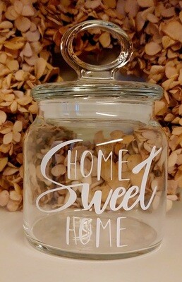 Vorratsglas Home sweet Home