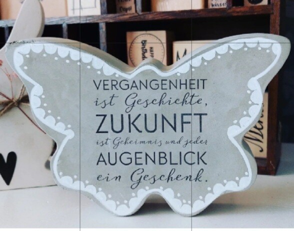 Schmetterling zum stellen