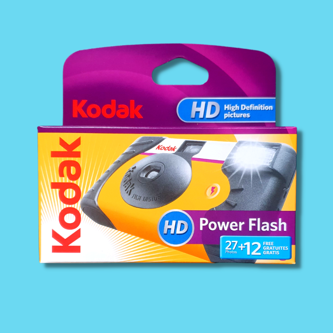Kodak HD Power Flash Disposable Camera 27+12exp