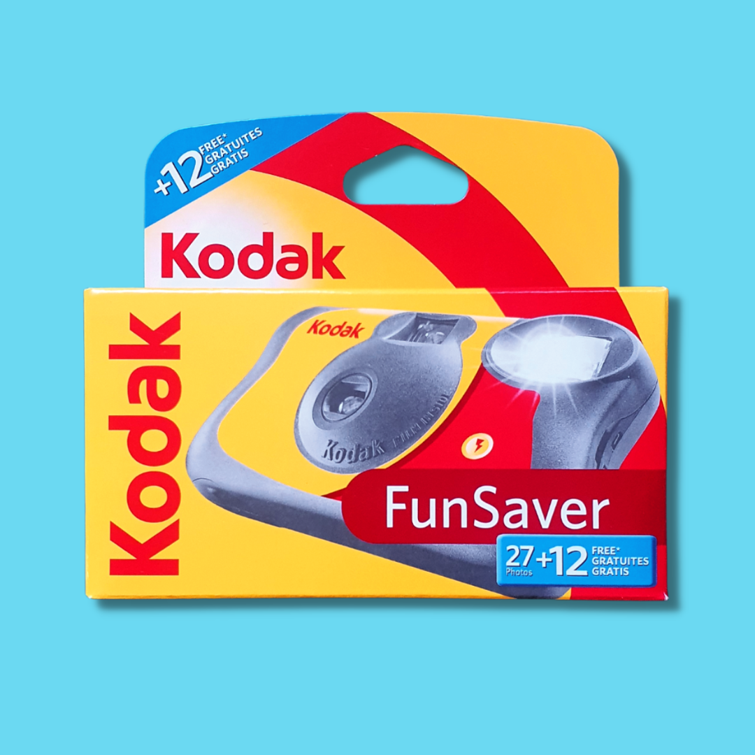 Kodak Funsaver Disposable Camera With 27+12 Exposure