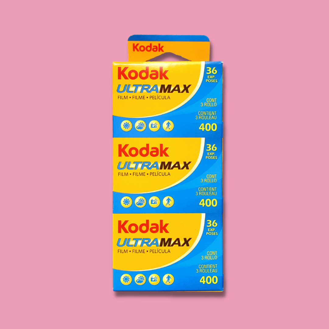 Kodak UltraMax 400 35mm Film – 36 Exposures, Fresh UK Stock, Expiry 11/26