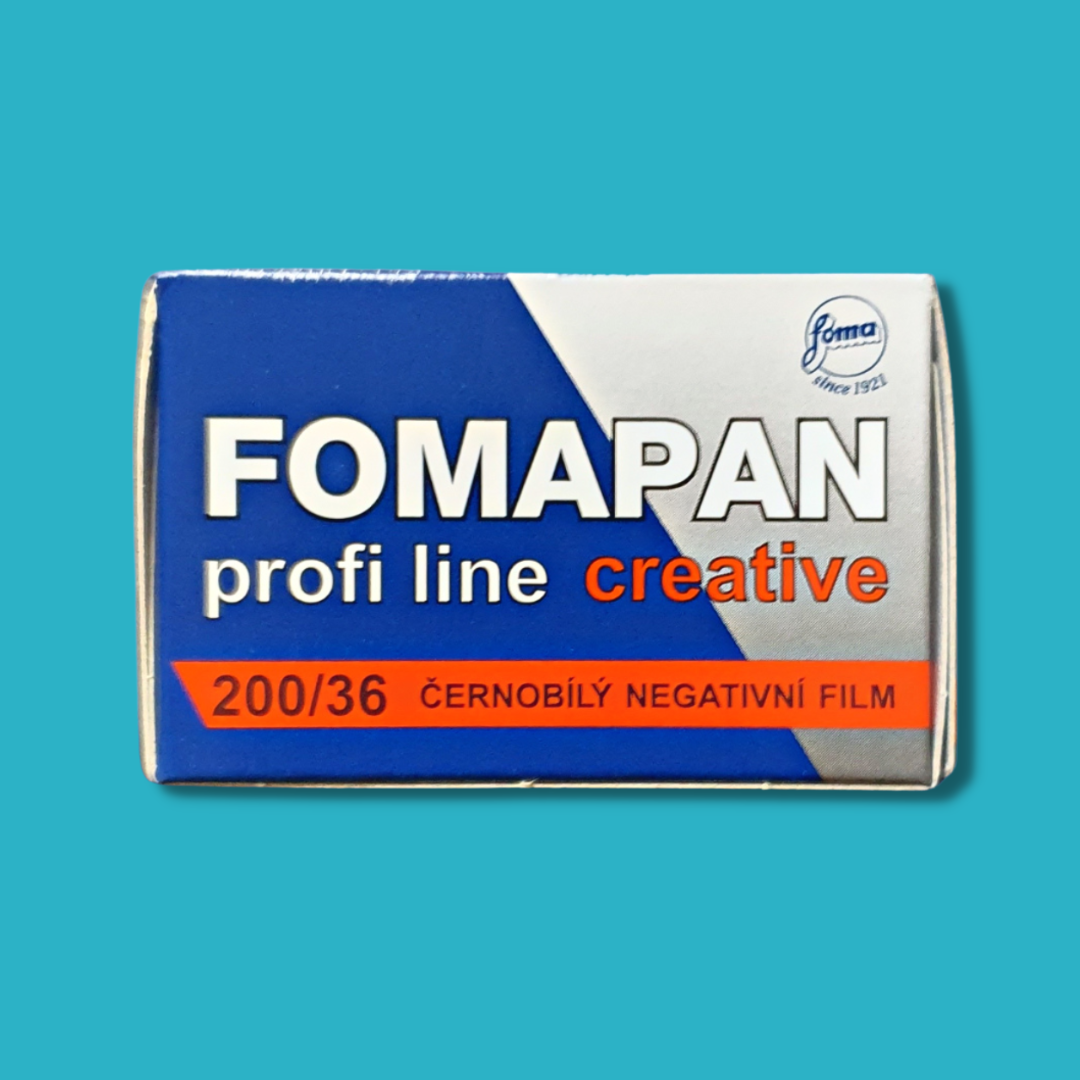 FOMAPAN 200 Schwarz-Weiß Film - Mittelformat 120er | 200 ASA | Tschechischer Qualitätsfilm