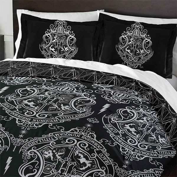Juego De Cama Harry Potter - Funda Nórdica 135x200 Cm Y Funda Almohada 80x80 Cm, 100% Algodón Reversible