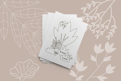 Carnet de coloriage Cache-Cache