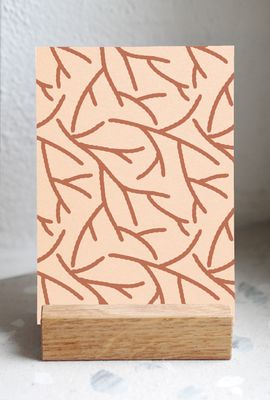 Carte Branchettes - 2 coloris