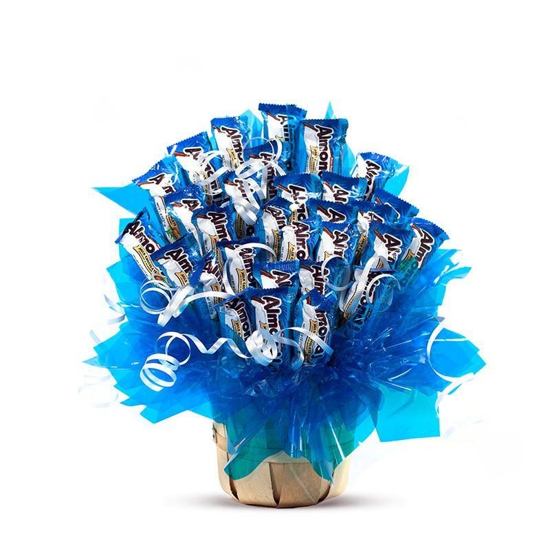 Almond Joy Candy Bar Bouquet