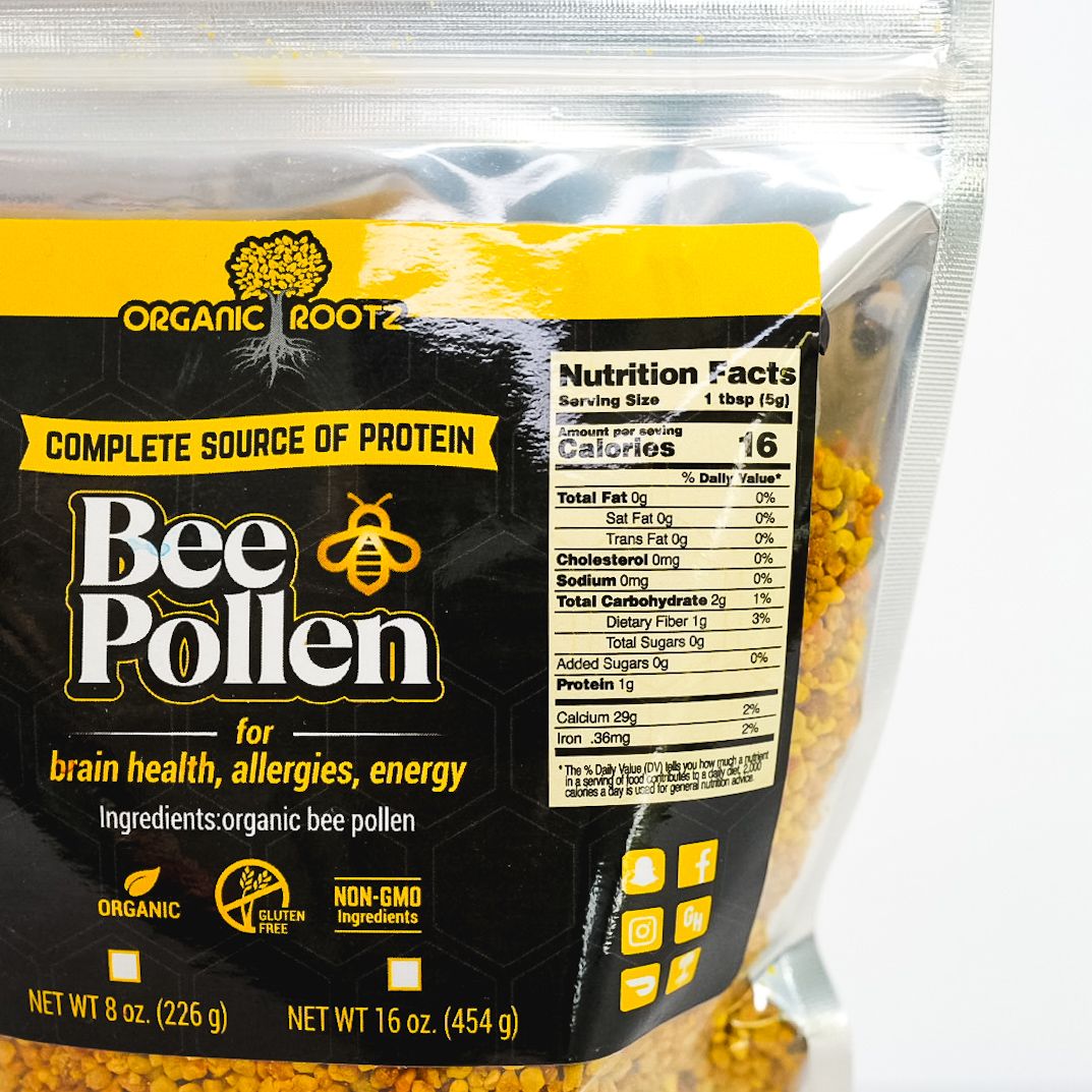 Organic Rootz Organic Bee Pollen