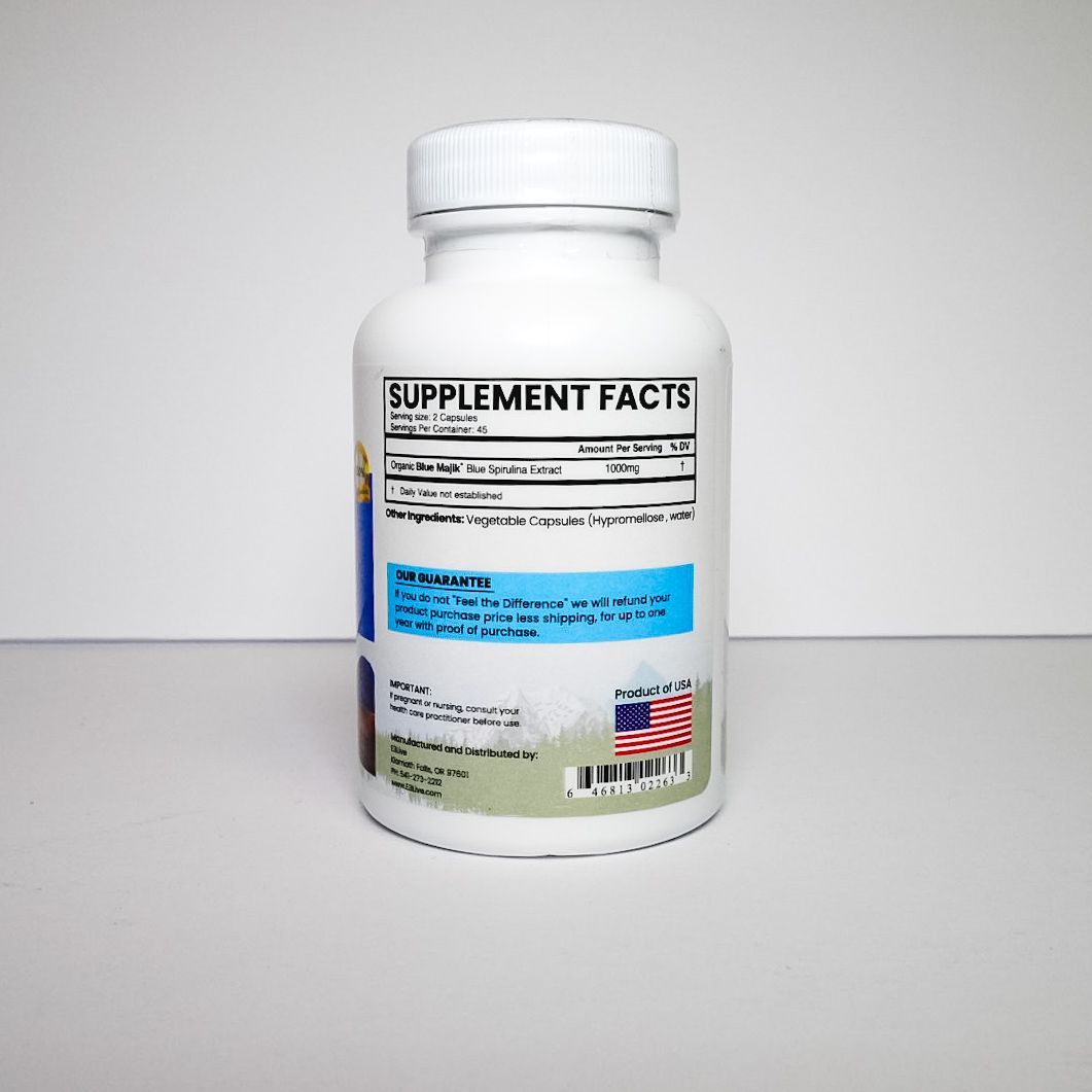 Blue Majik Blue Spirulina Capsule