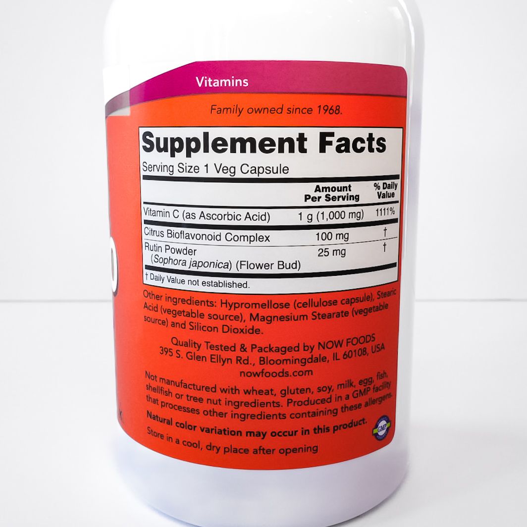 Now Foods Vitamin C-1000