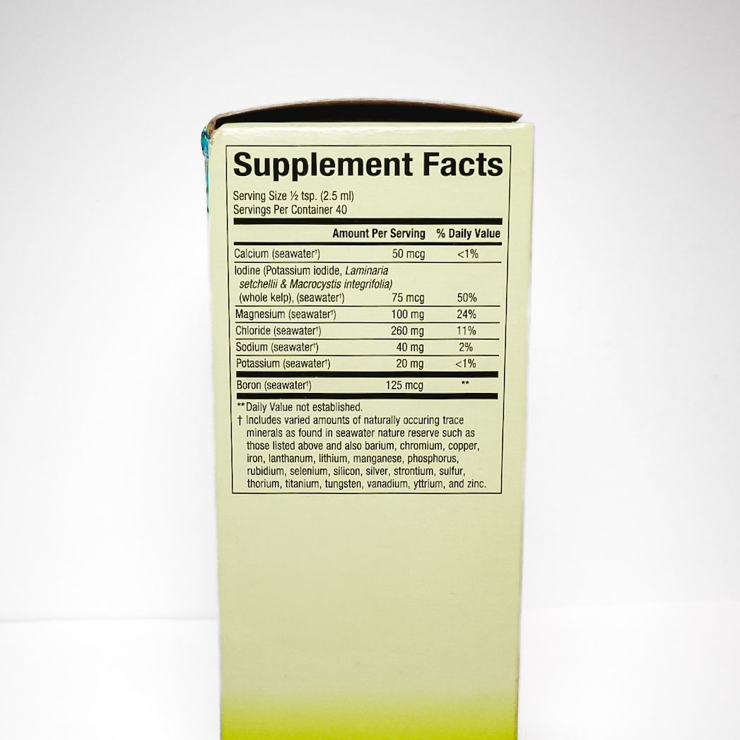 Natural Factors Deep Ocean Minerals