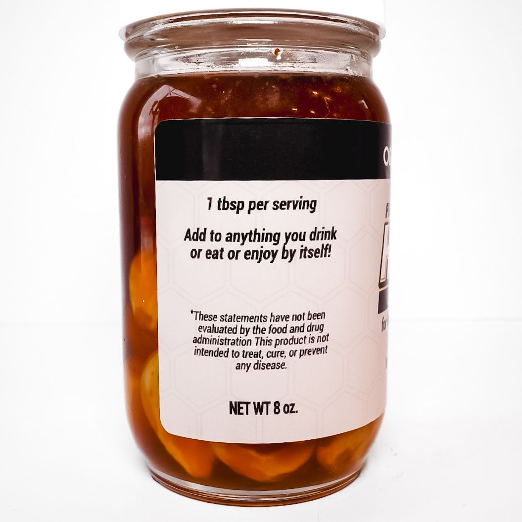 Organic Rootz Fermented Garlic Honey