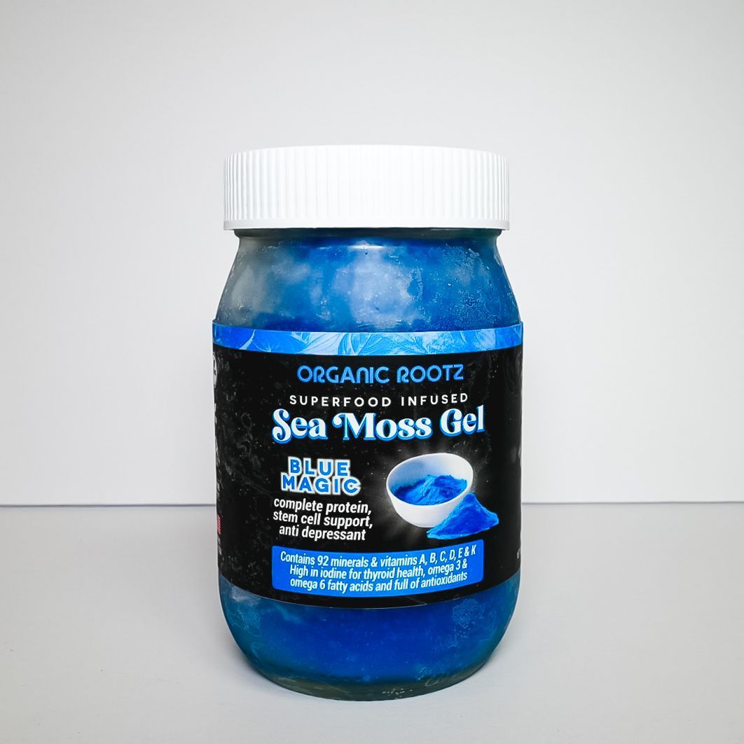 Organic Rootz Blue Magic Sea Moss Gel