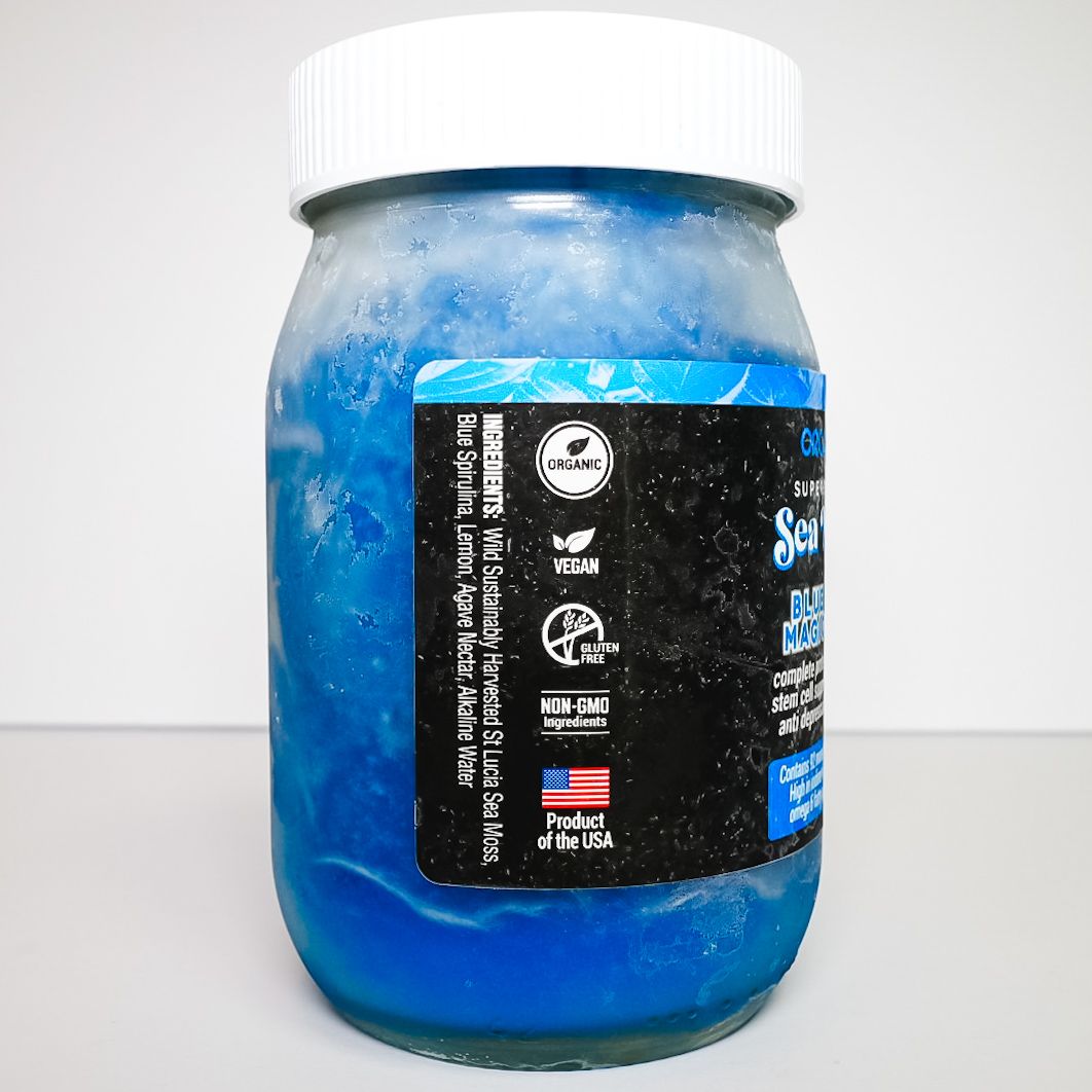 Organic Rootz Blue Magic Sea Moss Gel