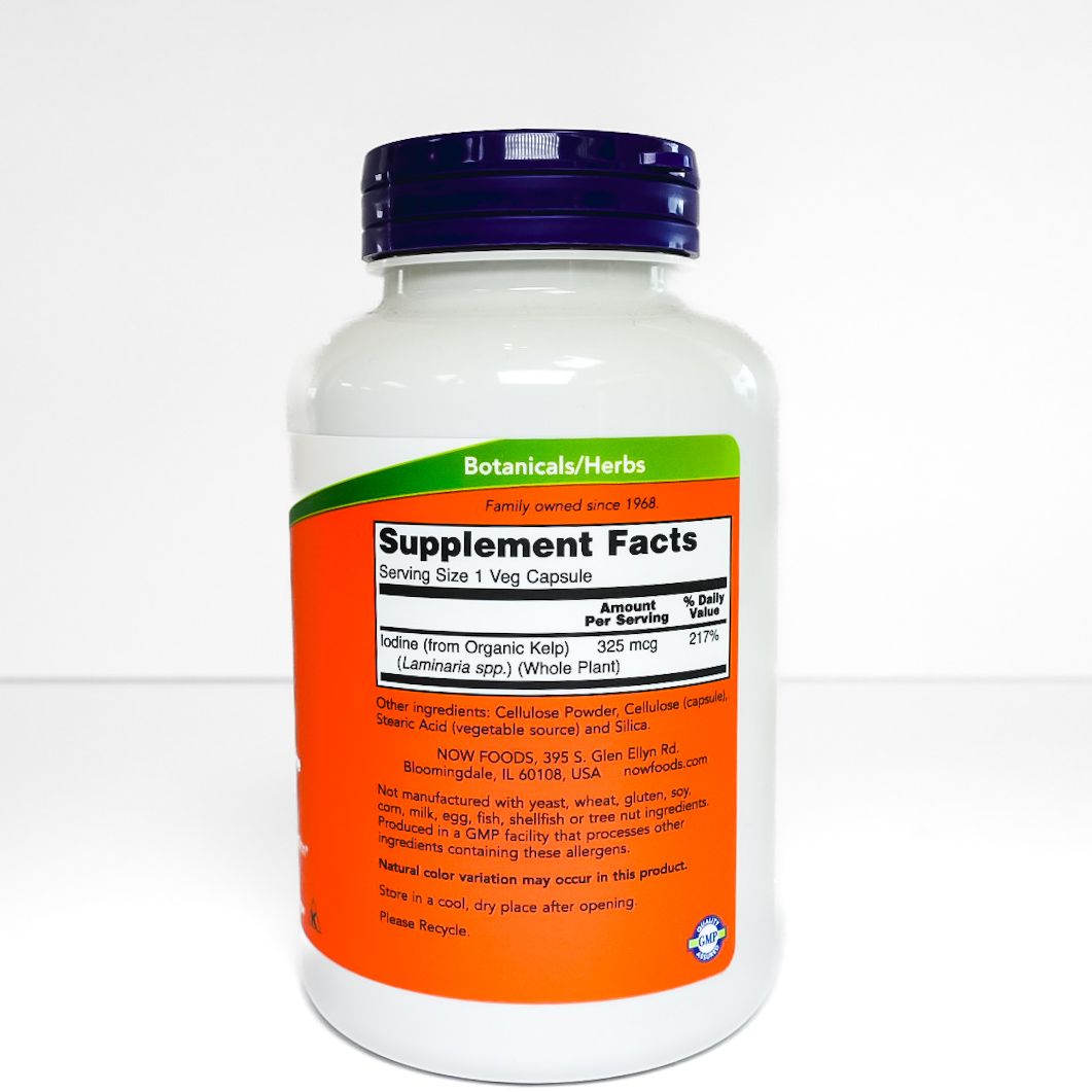 Now Foods Kelp 325 mcg of Natural lodine