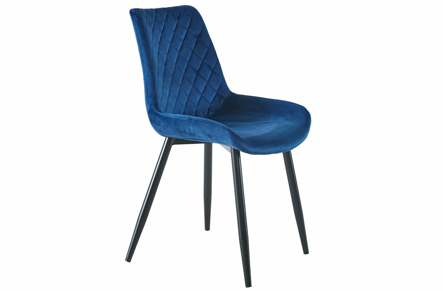 2 SILLAS COMEDOR TERCIOPELO AZUL