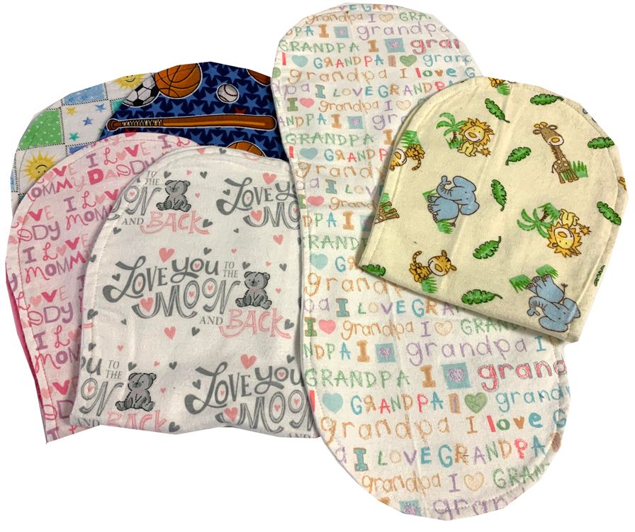 Baby Burp Cloths Homemade Store Discount Embroidery Blanks
