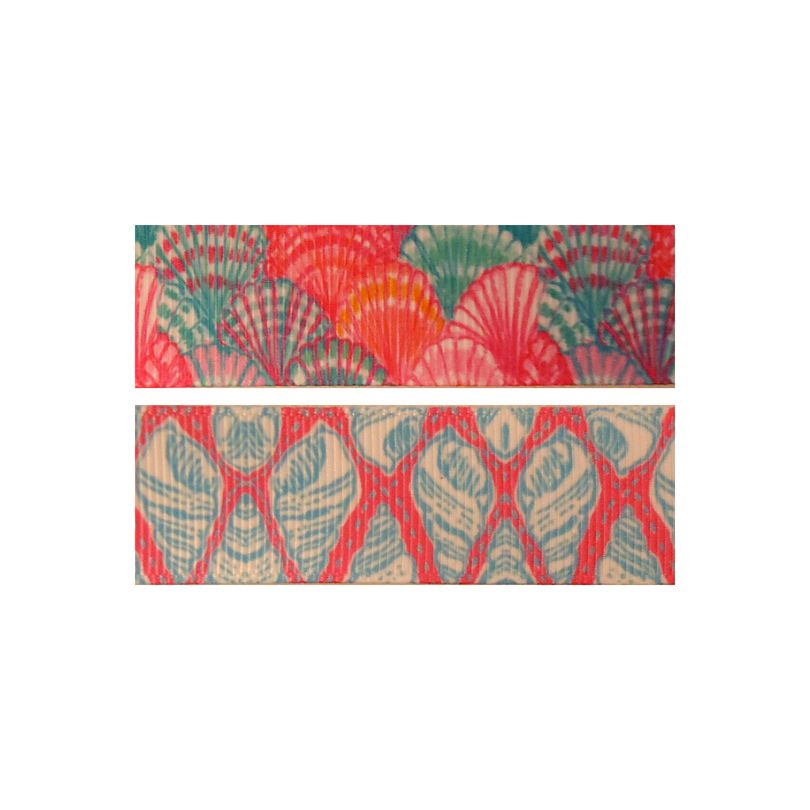 7/8" Grosgrain Ribbon Shells Store Discount Embroidery Blanks