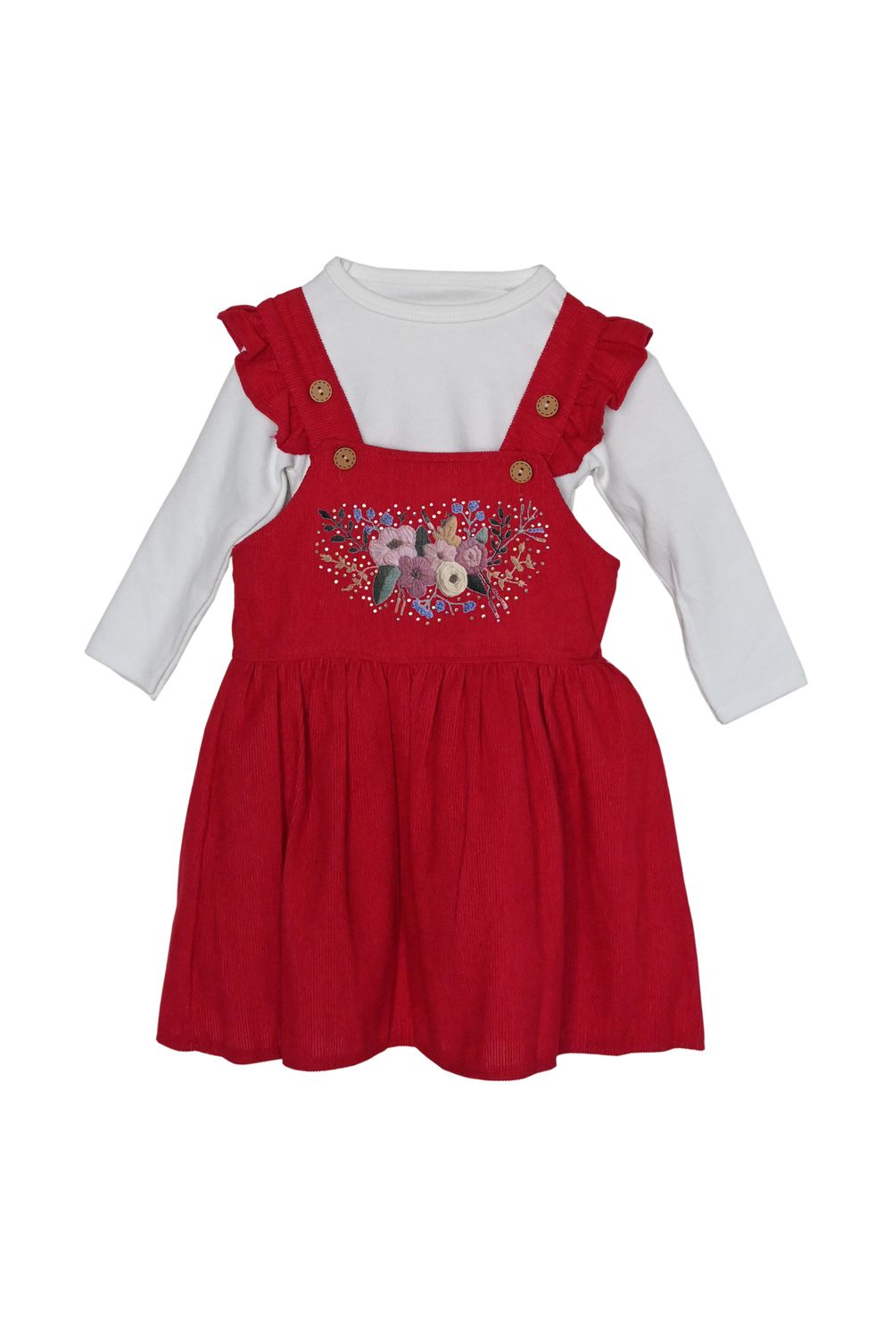 Cord Kleid "Blumen"