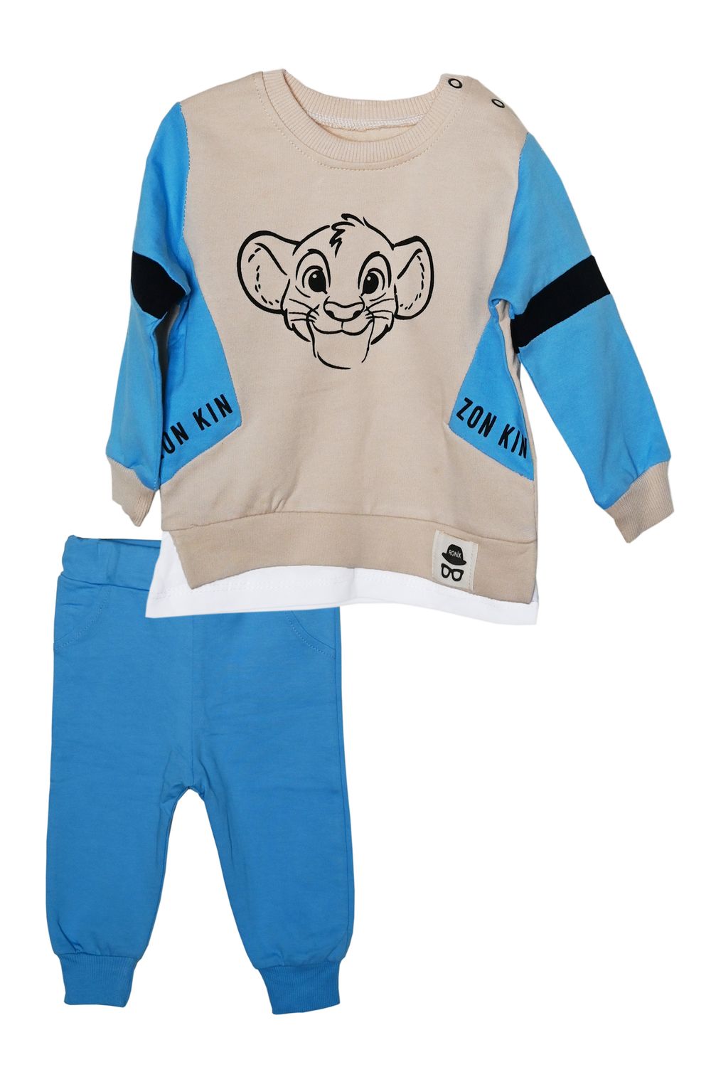 Set "Lion King", blau, 2-Teilig