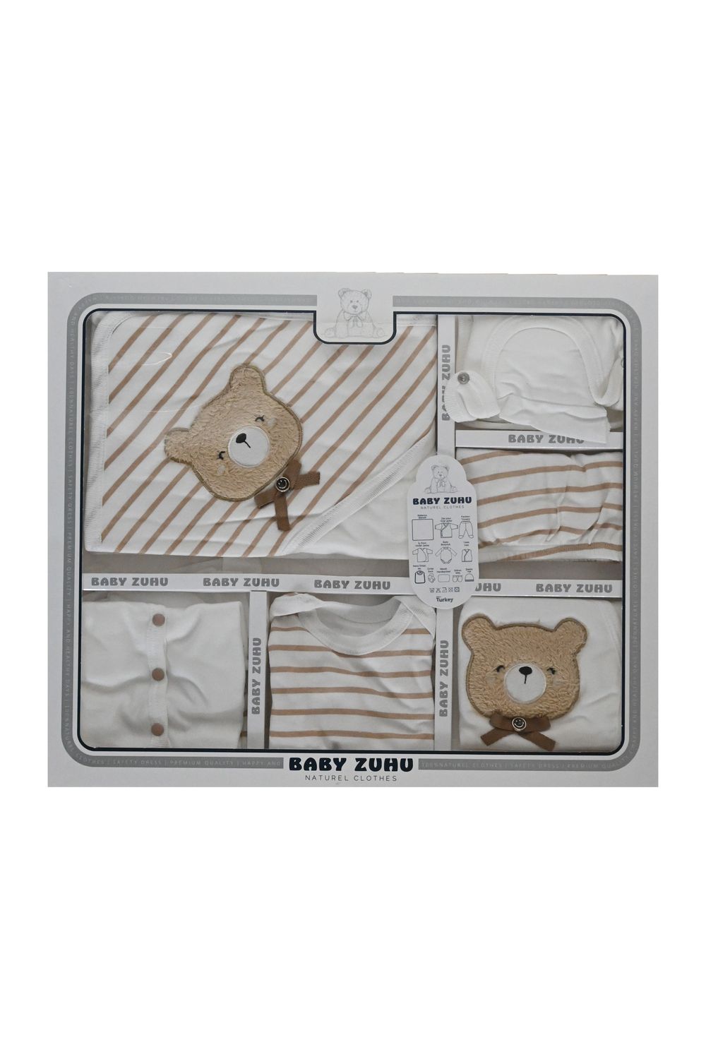 Newborn Set "Bär" - 11-Teilig