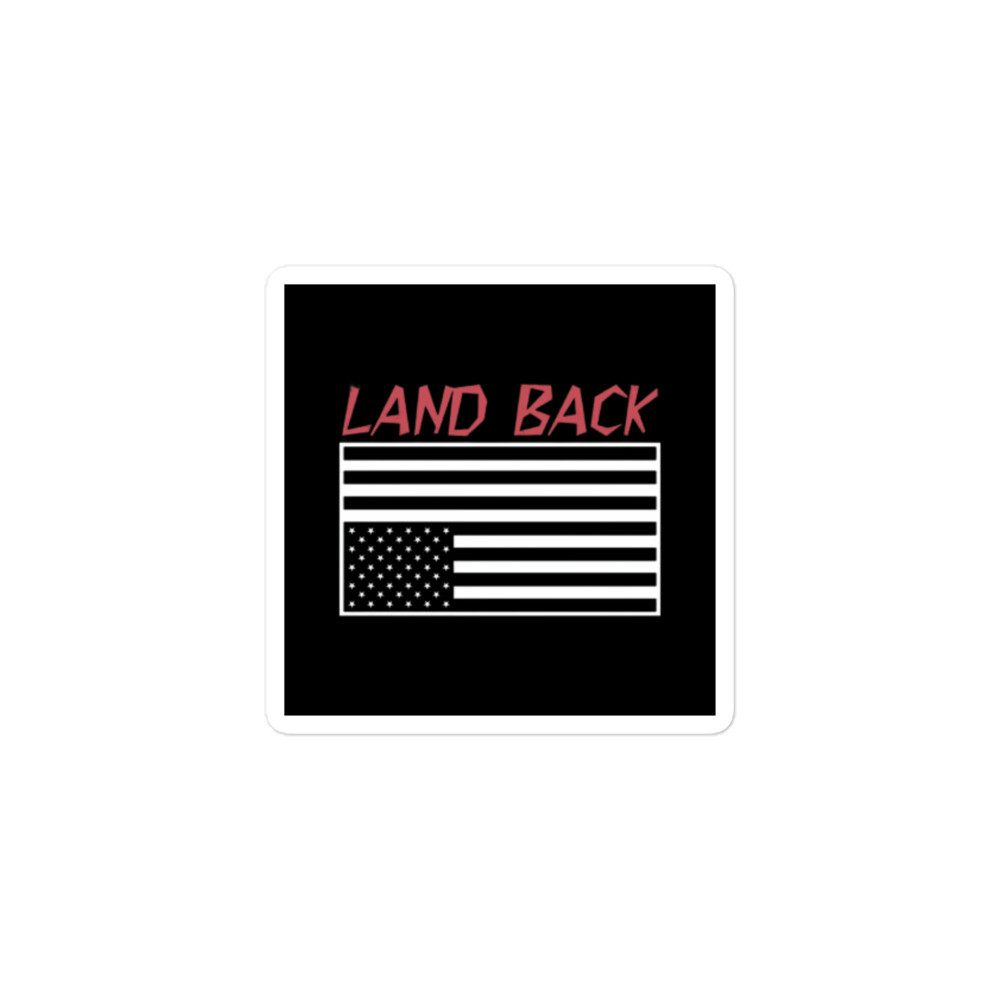 Land Back Sticker
