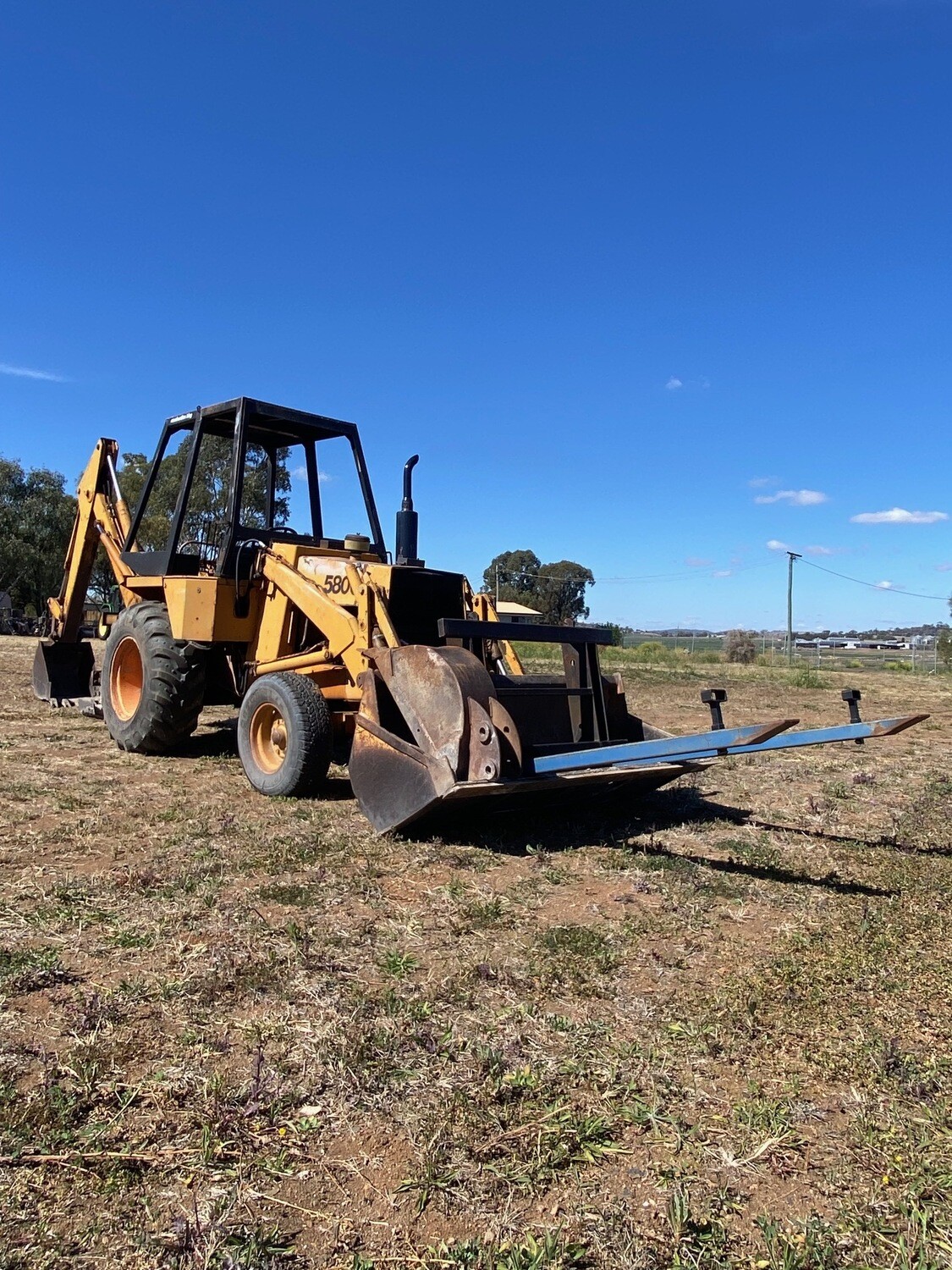 Case 580c Construction King Backhoe