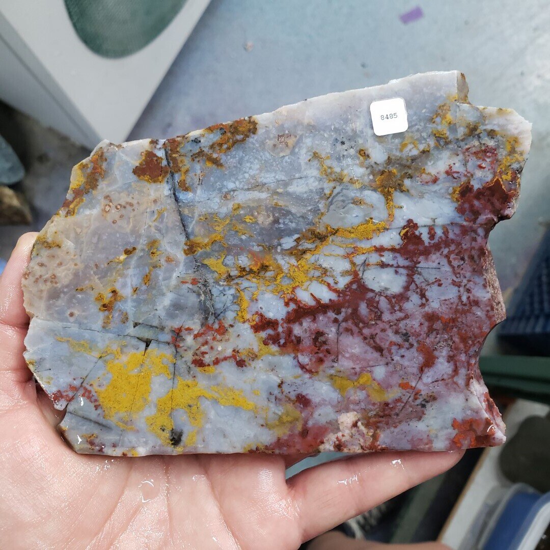 St. John's Flower Agate Slab