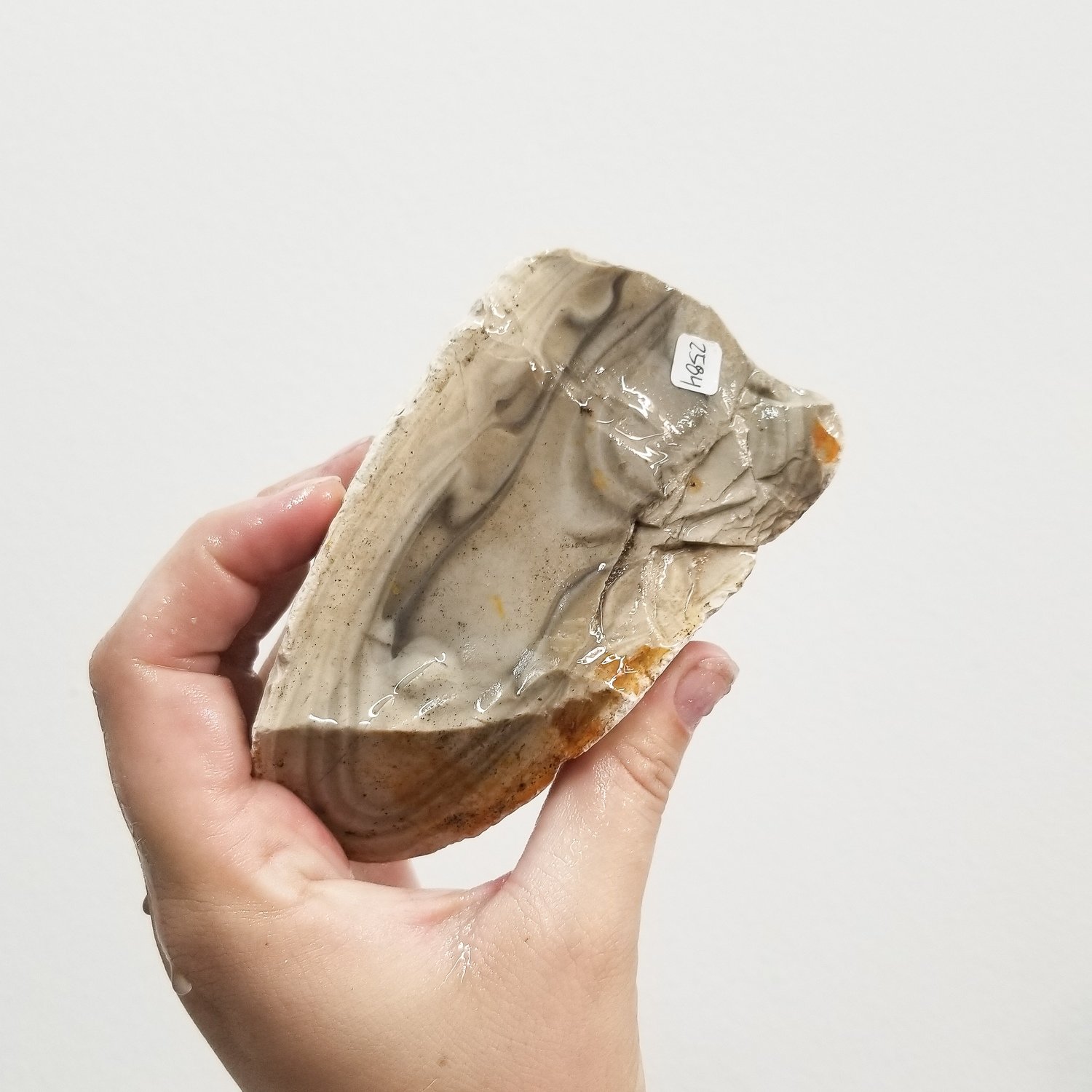 polish flint rough stone lapidary materials