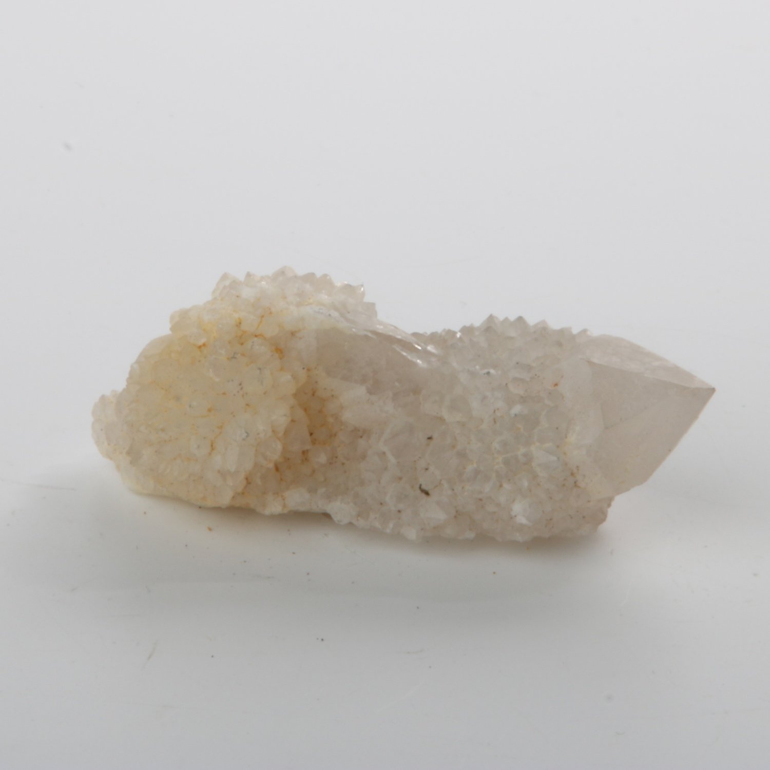 Natural Mini White Crystal Quartz Cluster from South Africa