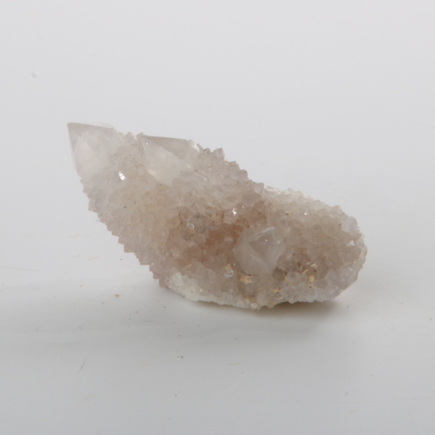Natural Mini White Crystal Quartz Cluster from South Africa
