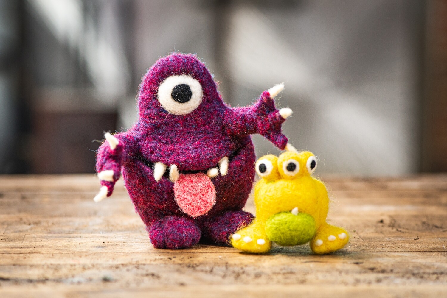 Needle Felting Little Monsters