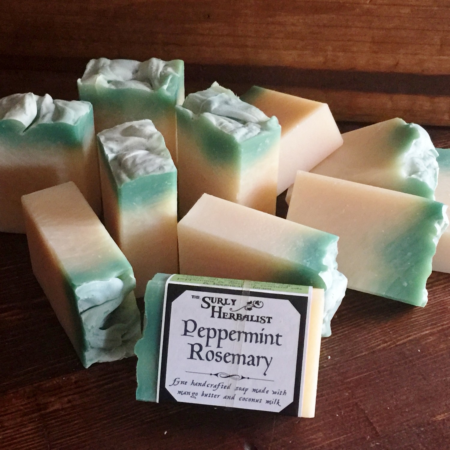 Kombucha Soap Peppermint Rosemary