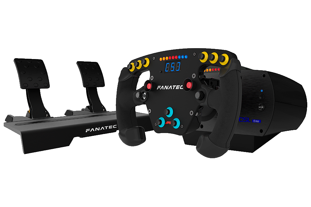 Fanatec wheels & pedals Dynamixx VR Paintball Teambuilding
