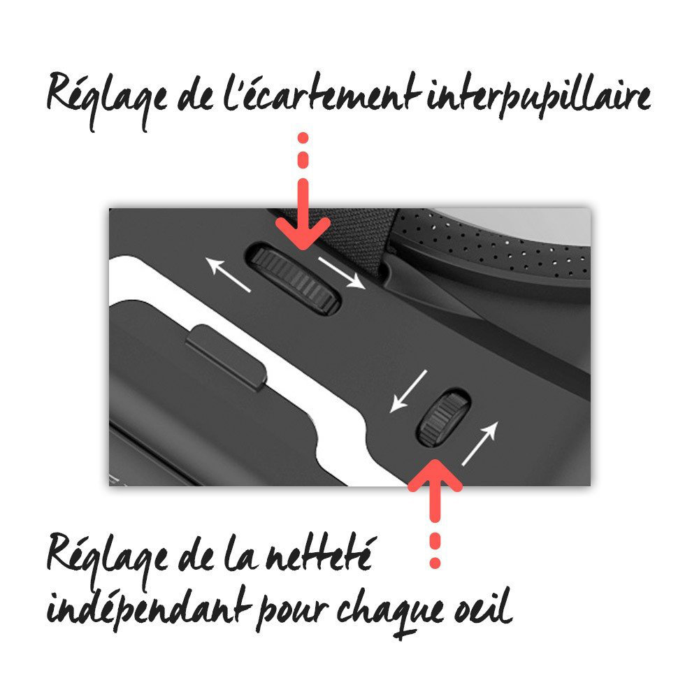 VR Shinecon SC-G04C casque de réalité virtuelle compatible Google Cardboard 14