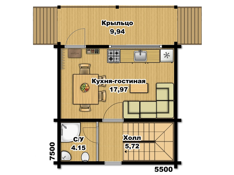 План на къщата