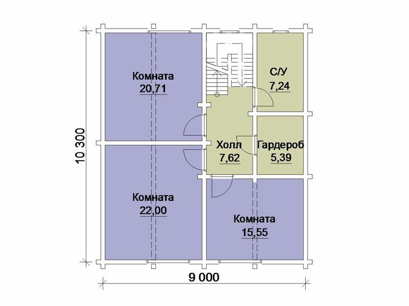 Дървени къщи