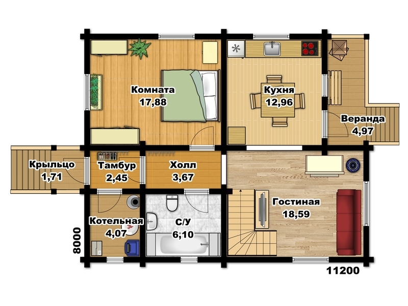 План на къщата