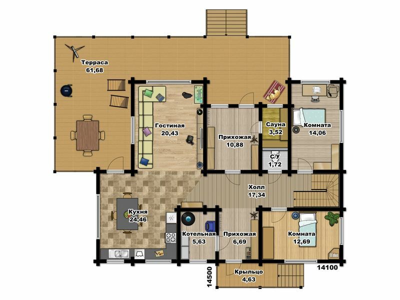 Дървени къщи