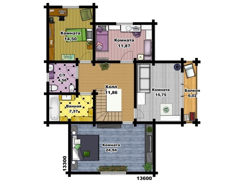 Дървени къщи