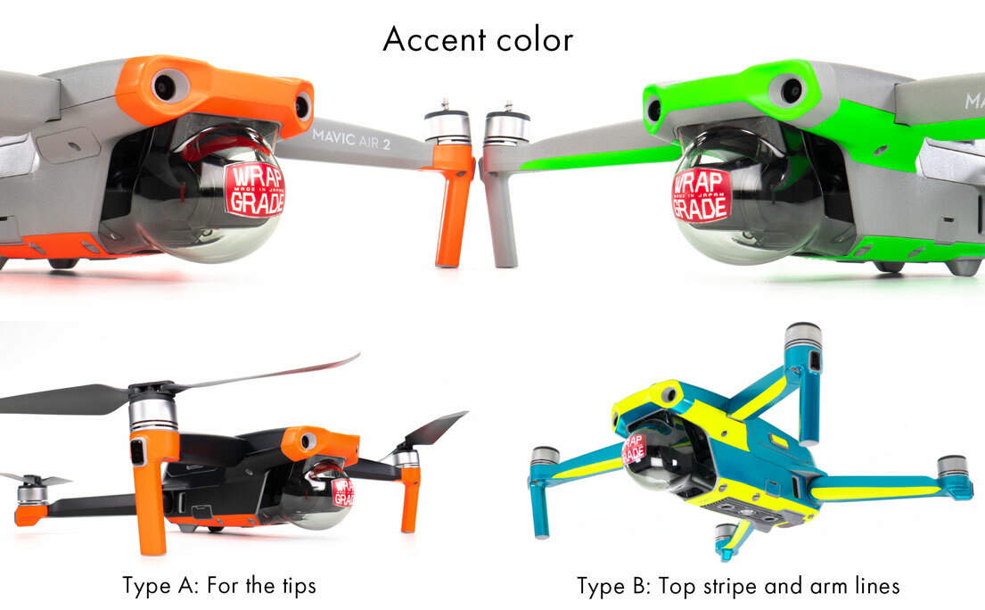 dji mavic air colors