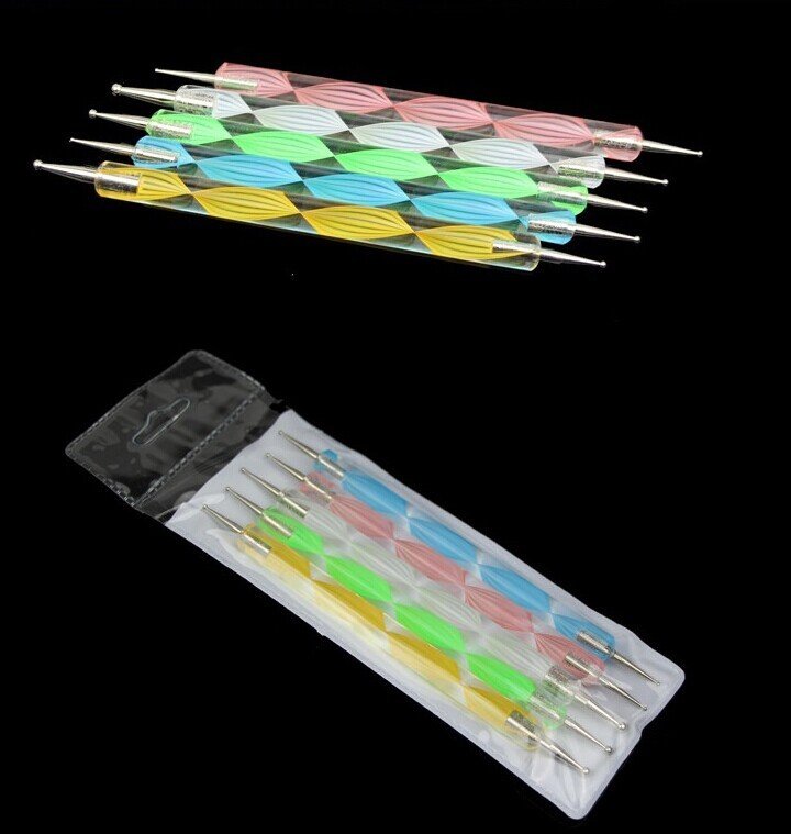 5pcs Different Size Dotting Pen