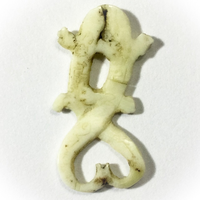 Jing Jok Maha Sanaeh amulet carved ivory Luang Phu Nai