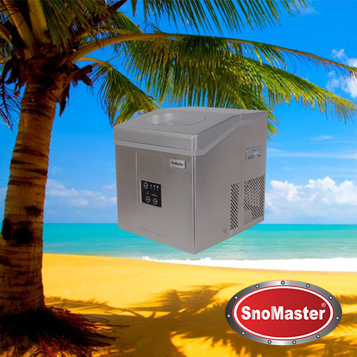 SNOMASTER ZBC15 15kg ICE MAKER (Silver)