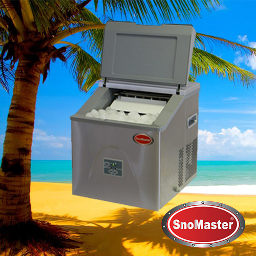 SNOMASTER ZBC20 20kg ICE MAKER (Silver)