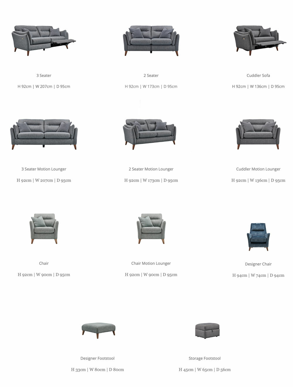 Ashwood Sofa Handmade in the UK David Phipp Furniture Store